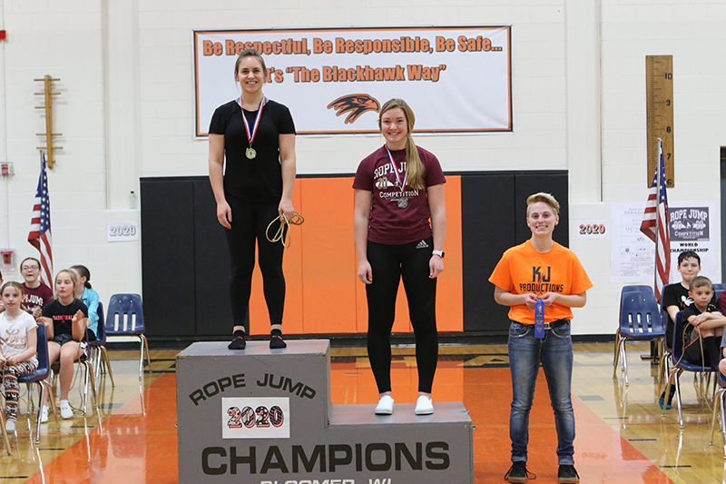 Turner Czekalski Wins 4th Speed Rope Jump Grand Championship Front