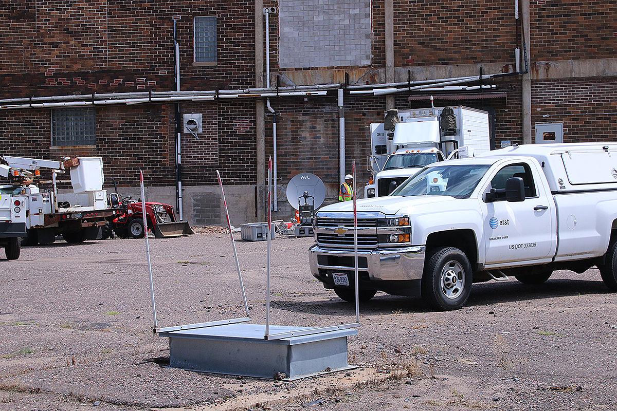 AT&T Cell Phone Tower Damaged