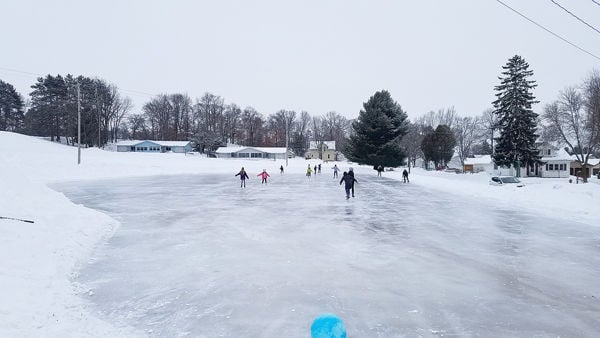Bloomer Skating Rink And Warming House Now Open