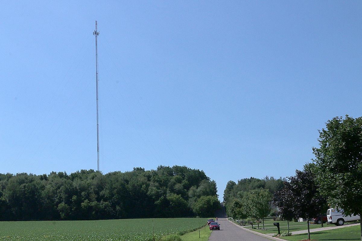 AT&T Cell Phone Tower Damaged