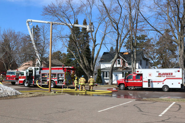 Fire Destroys House in City of Bloomer