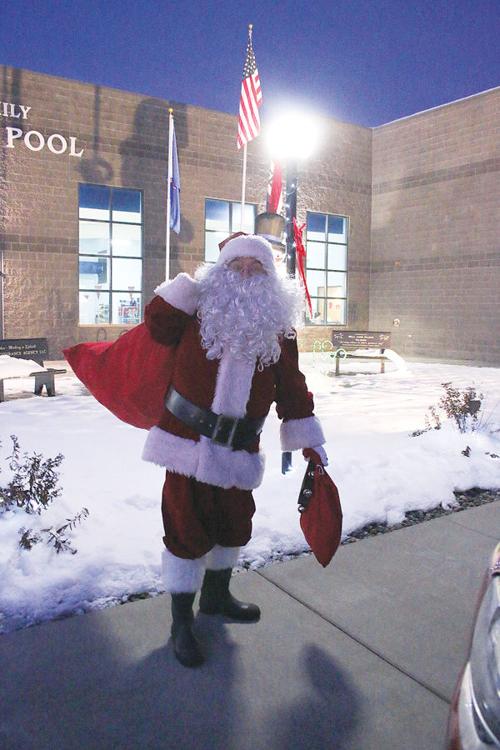 Santa Comes To Town To Hear Children's Christmas Wish Lists