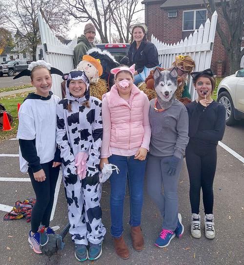 Old McDonald’s Farm Visits St. John’s Lutheran Church For Trunk or Treat