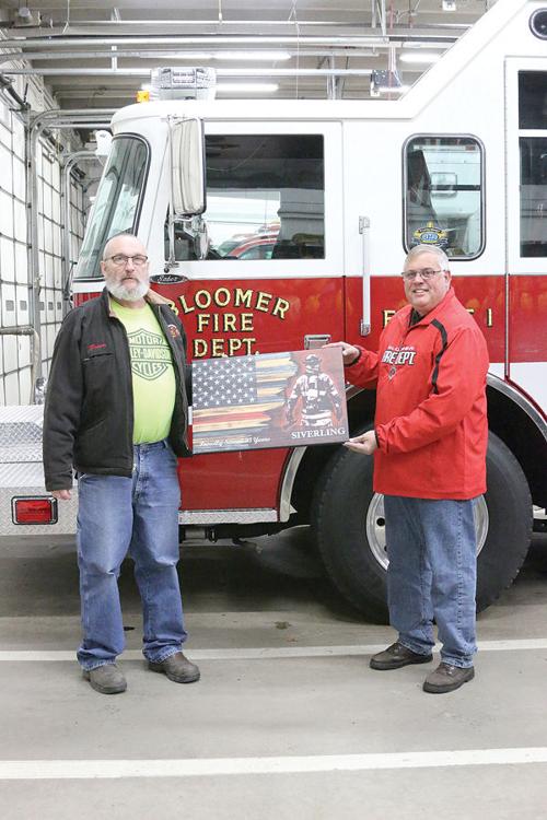 Siverling Retires From Bloomer Fire Department