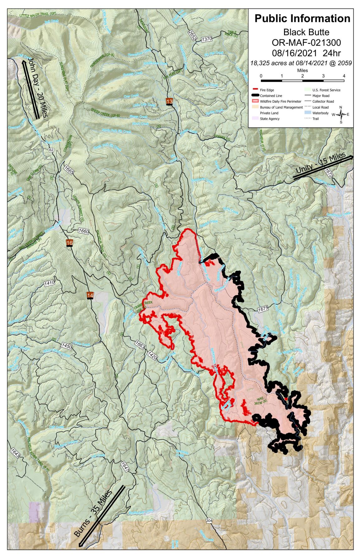 Black Butte Fire | | bluemountaineagle.com