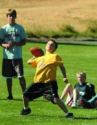 Luckey student wins NFL youth Punt, Pass, Kick