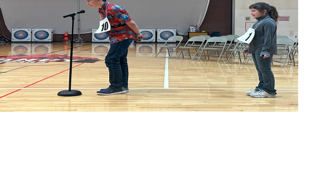 Head-to-head face-off at county spelling bee