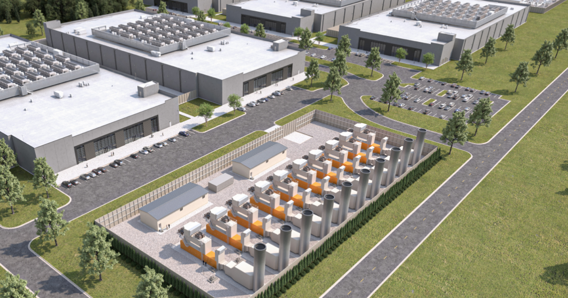 Power generator for government-linked data center eyes county