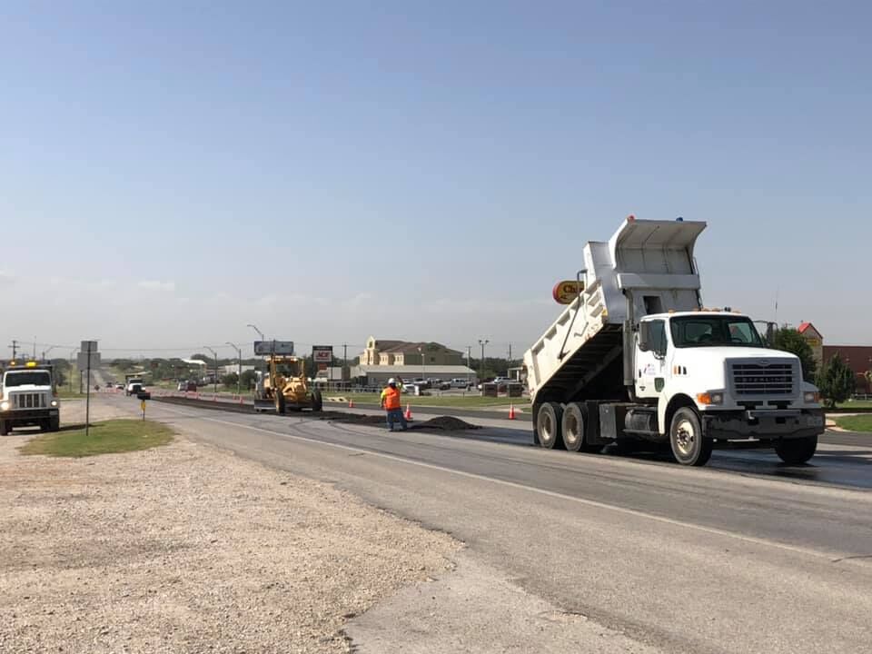 06-09-20 - TxDOT Road Resurfacing on US 87 South