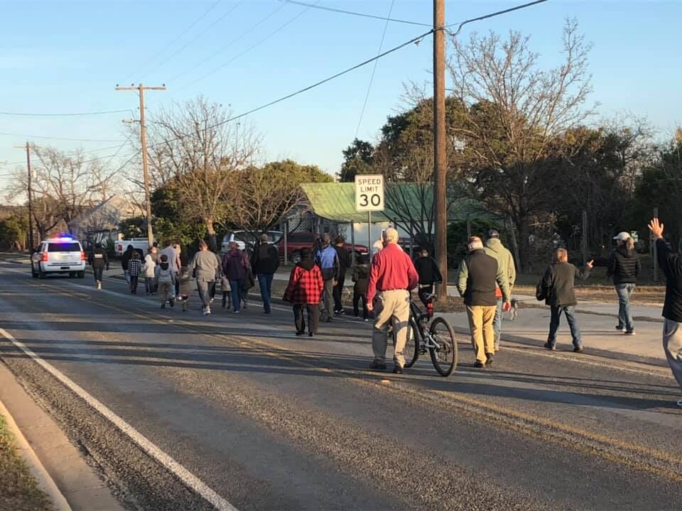 01-20-20 - Annual MLK Walk in Brady