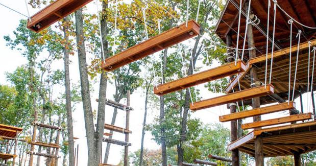 Ucr Ropes Course University Park’s ropes course builds on group bonding | News ...