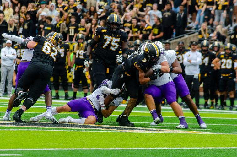 JMU remains undefeated, celebrating its victory over App State 3228