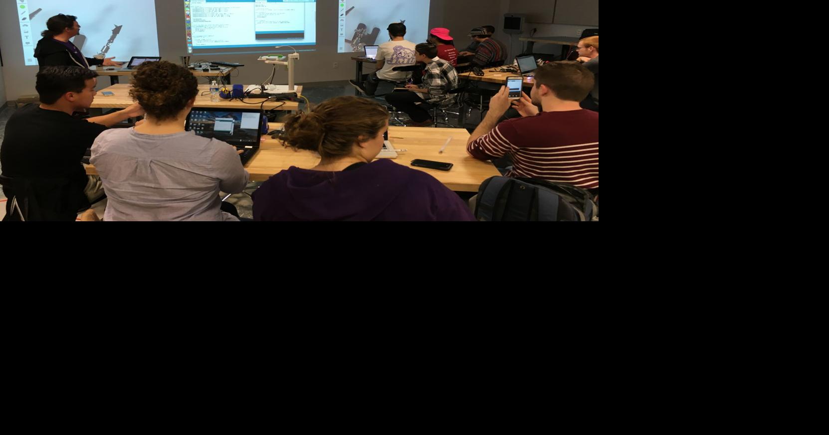 JMU XLabs offers "popup" courses in glass blowing, 3D printing