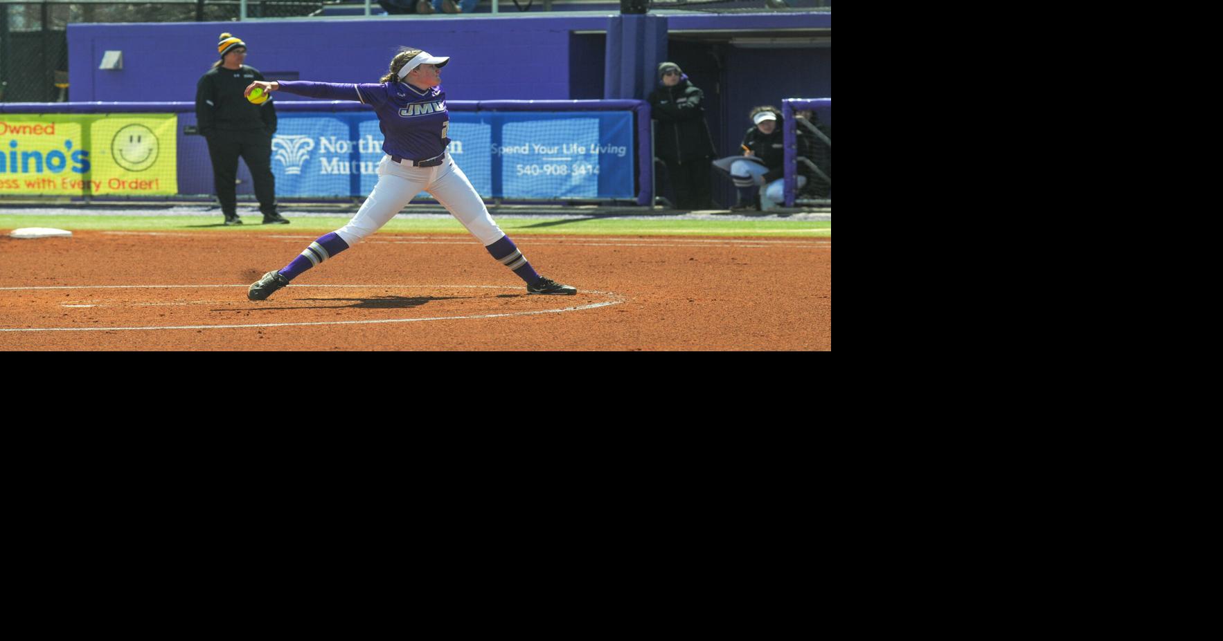 JMU softball splits Sunday games at Elon, move to 33 Sports