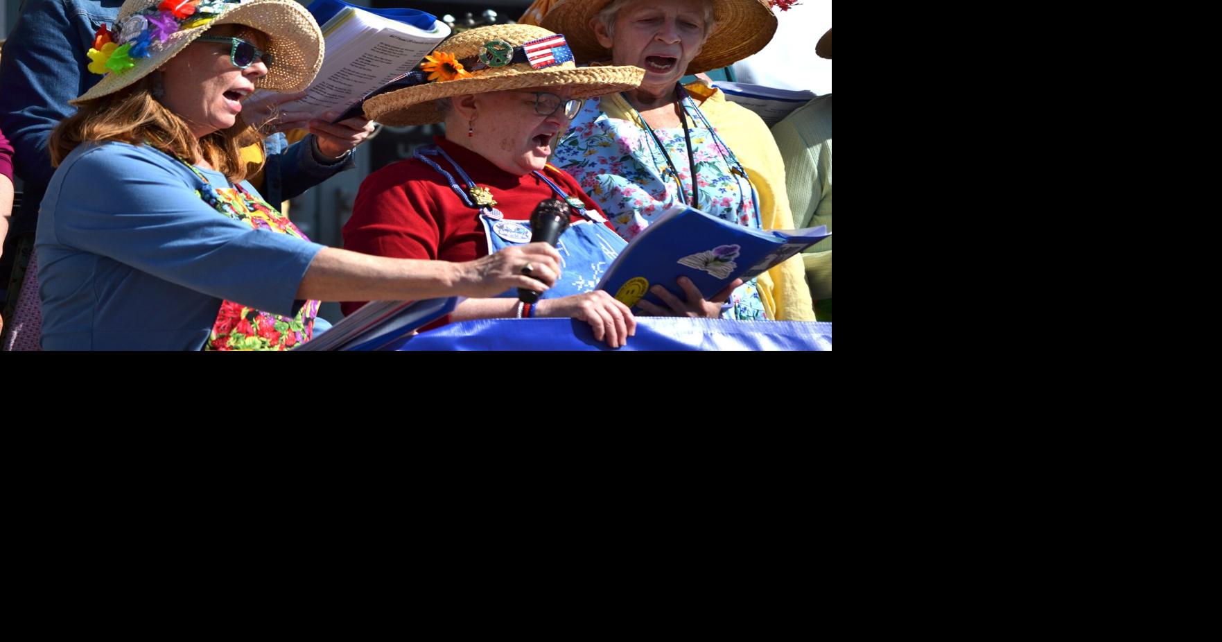 Rocktown Raging Grannies bring International Women’s Day to Court Square