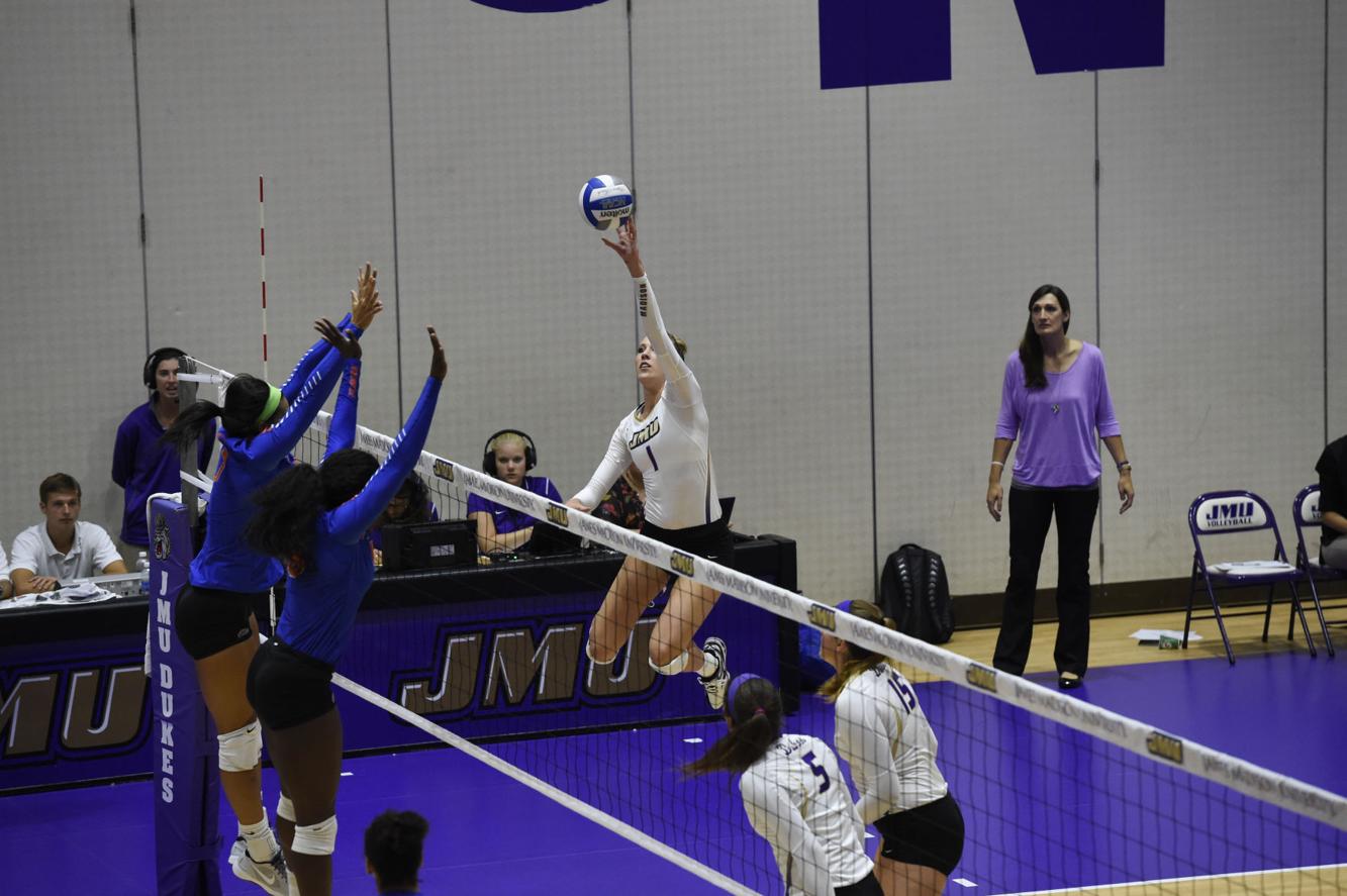 JMU volleyball wins CAA title with sweep of Delaware Sports