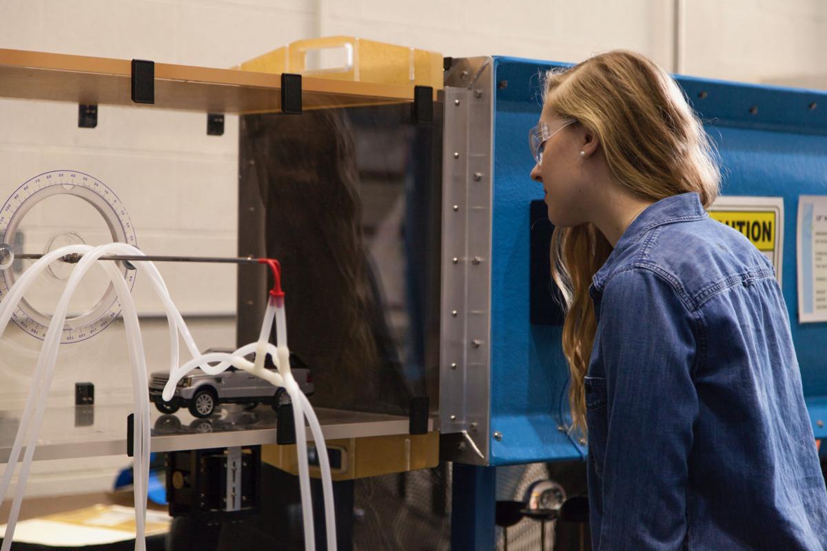 Student uses wind tunnel to test SUV fuel efficiency News breezejmu org