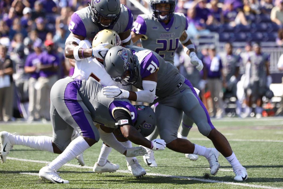 JMU football falls to Elon, first conference loss since 2015