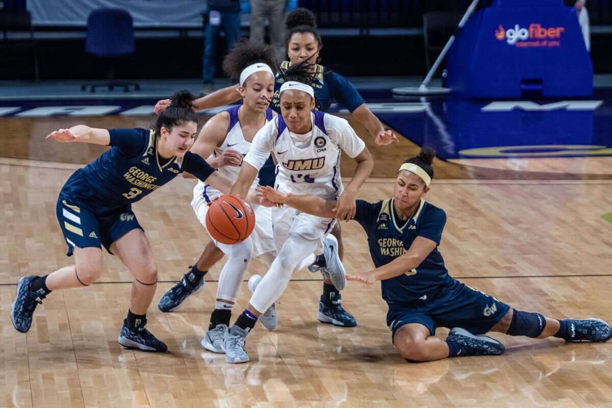 jmu women's basketball roster