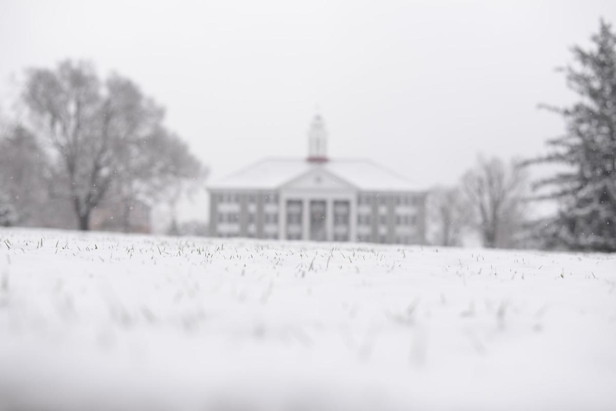 JMU's first snowfall of the winter season Multimedia