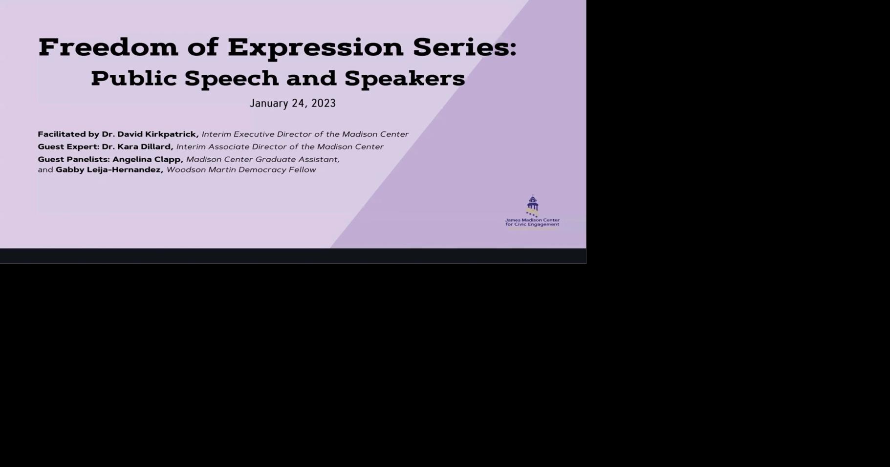 Madison Center fosters conversation on freedom of expression | News ...