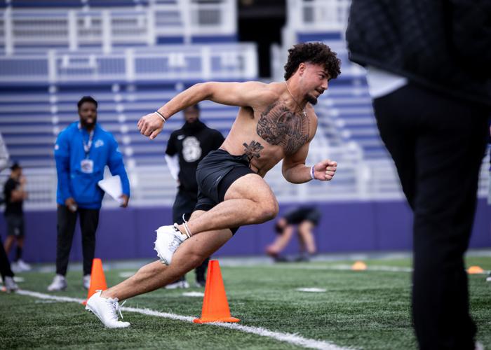 Jacob Mathis Football JMU football hosts 2026 Pro Day | Sports | breezejmu.org