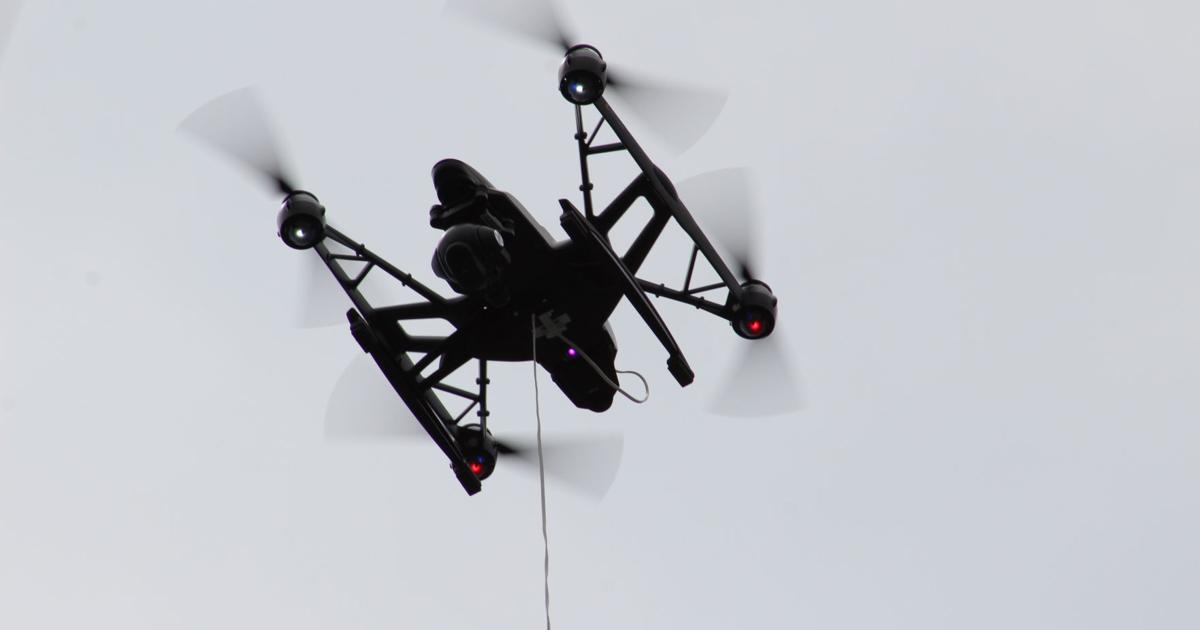 Drone takes flight at Bridgeforth Stadium