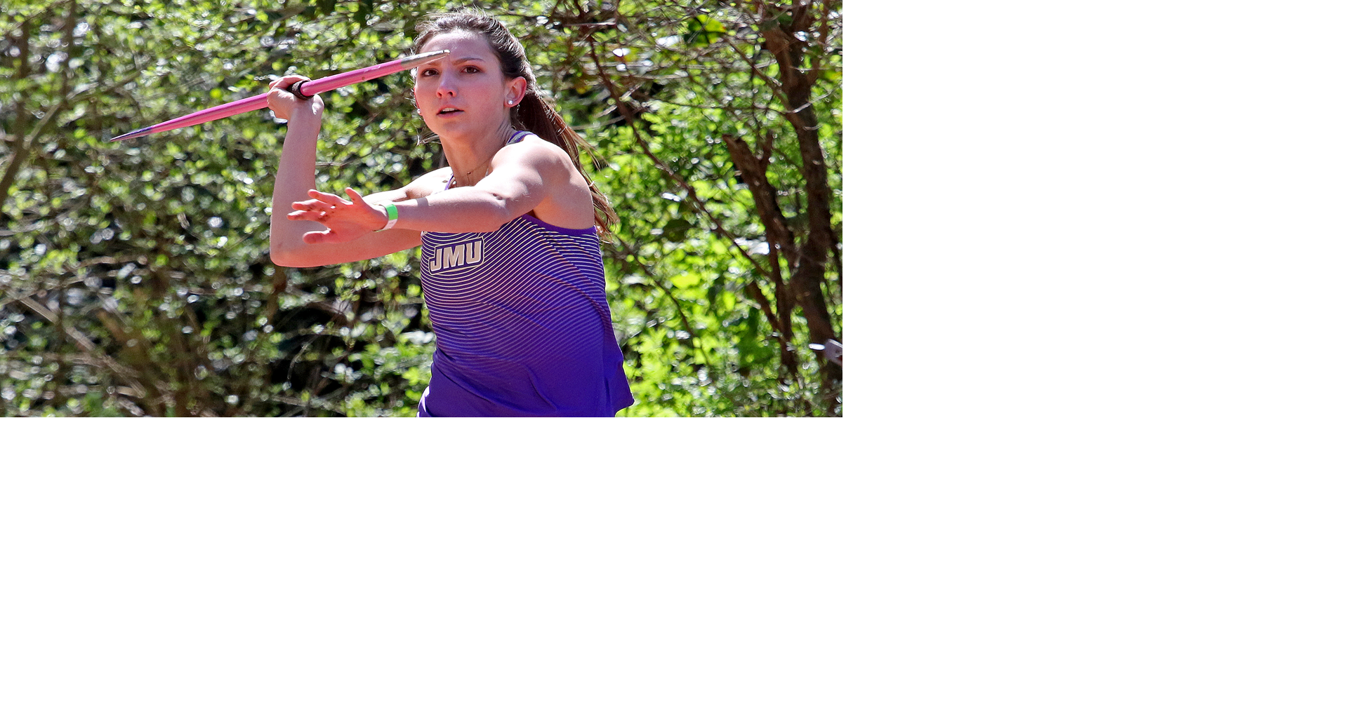 JMU track & field's Staib performs as lone Duke at NCAA East