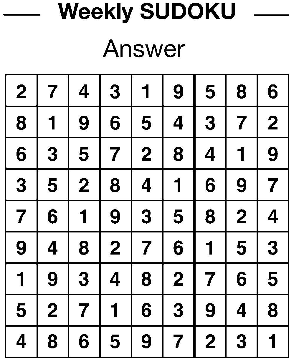 Sudoku Puzzle Answers 2/8 | Site | breezejmu.org