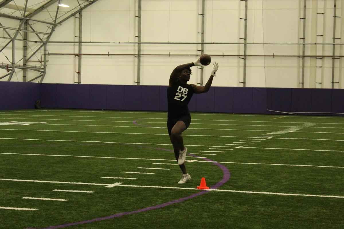 Former football Dukes compete in annual Pro Day