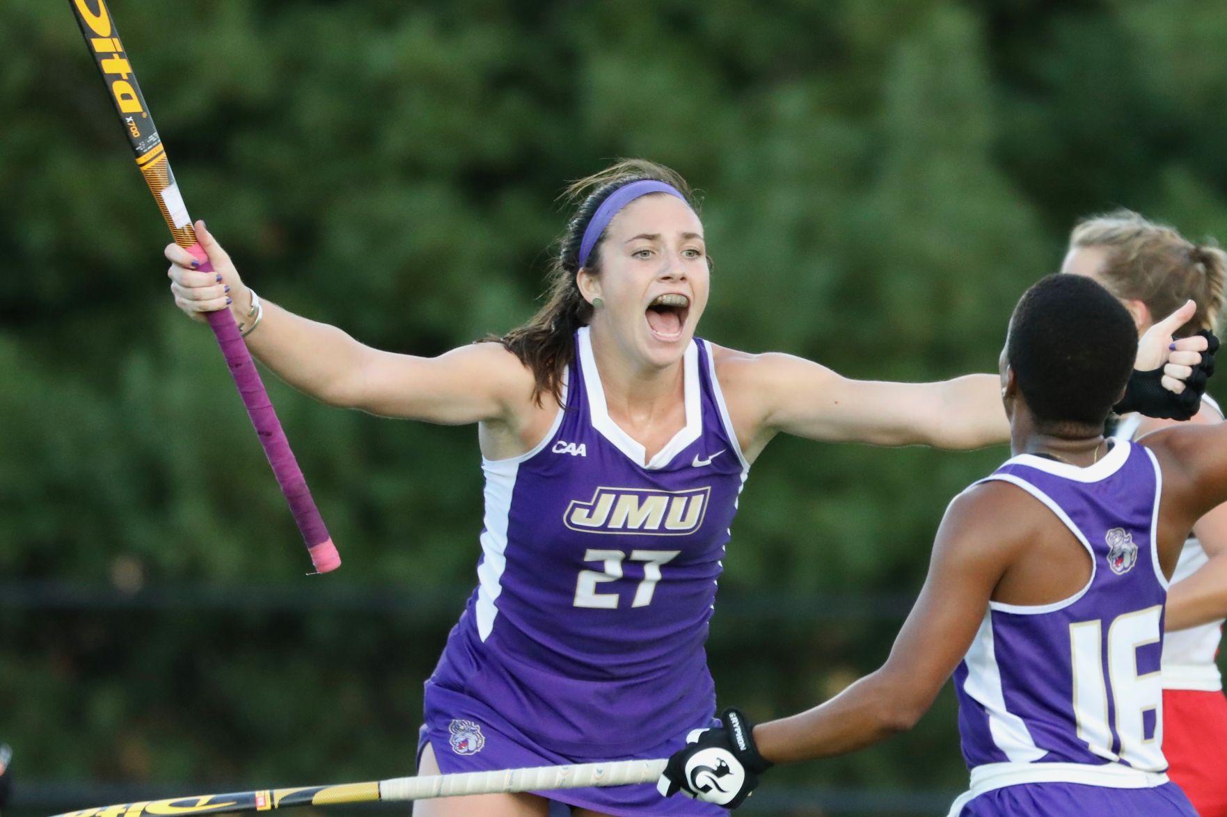 JMU field hockey tops Richmond 4-3 to snap losing streak | Sports