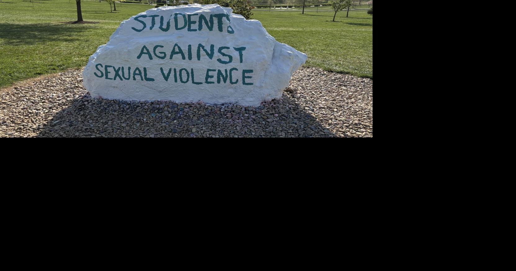 9,500 blue flags, music festival honor sexual assault survivors