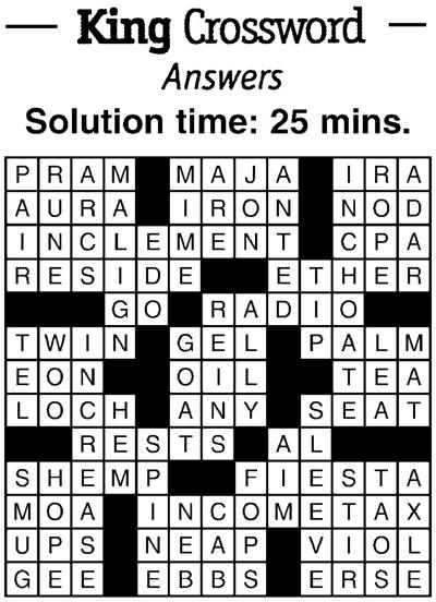 Crossword Puzzle Answers 10/12 | Site | breezejmu.org
