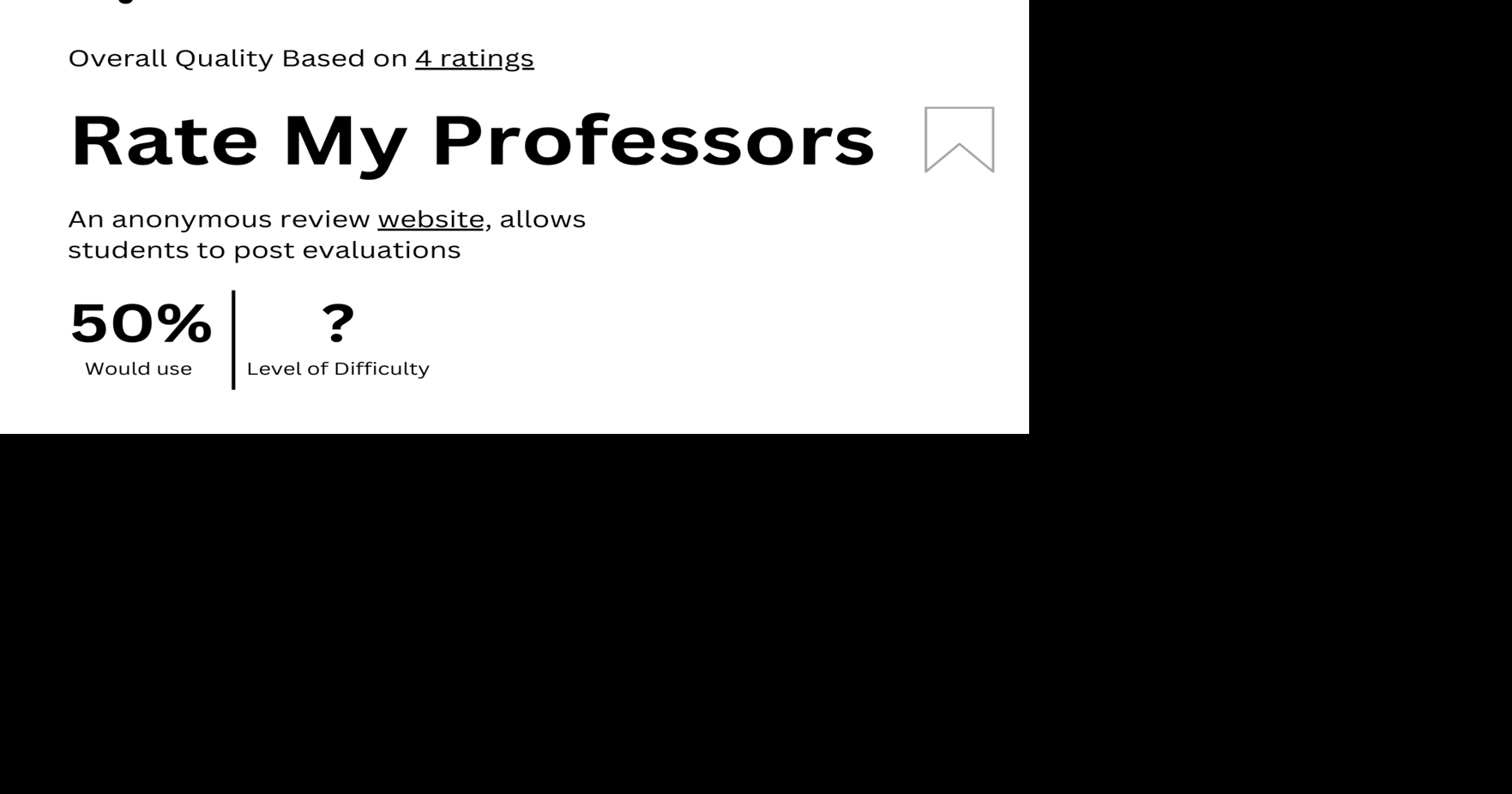 Students, professors weigh in on Rate My Professors’ effectiveness