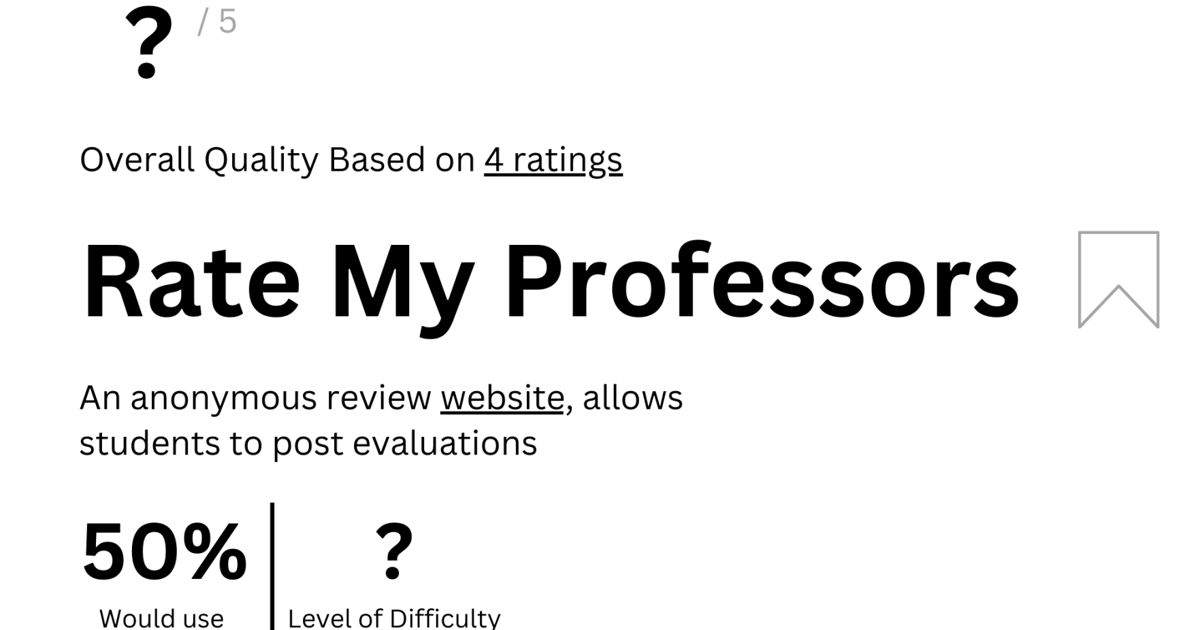 Students, professors weigh in on Rate My Professors’ effectiveness