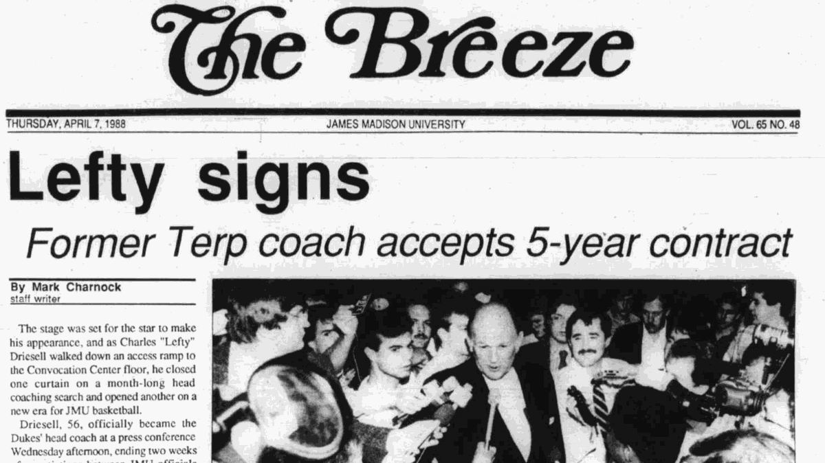 Colleagues Happy With Lefty S Arrival Lefty Breezejmu Org