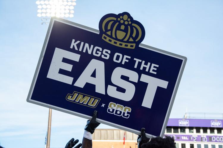 JMU crowns themselves "Kings of the East" after their last game