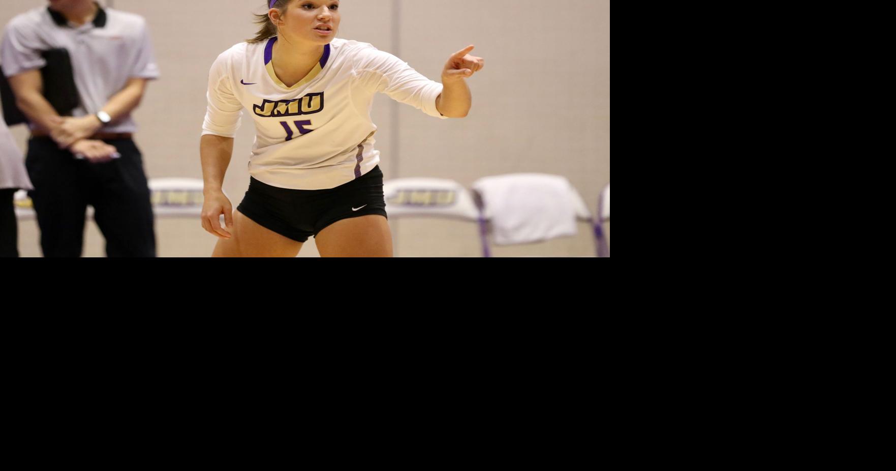 JMU Volleyball defeats Elon in straight sets on Senior Day Sports