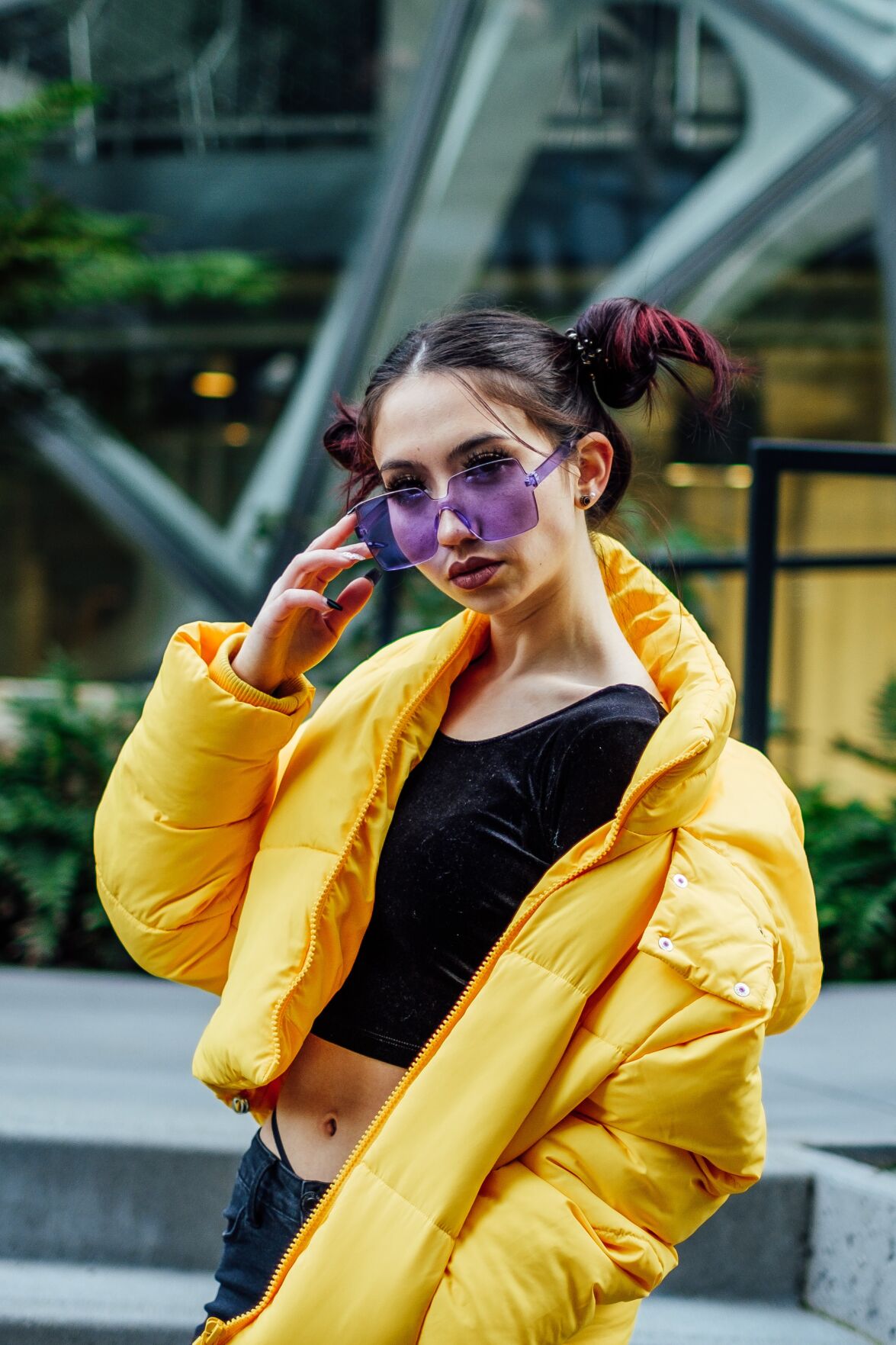 Emma chamberlain yellow outlet jacket