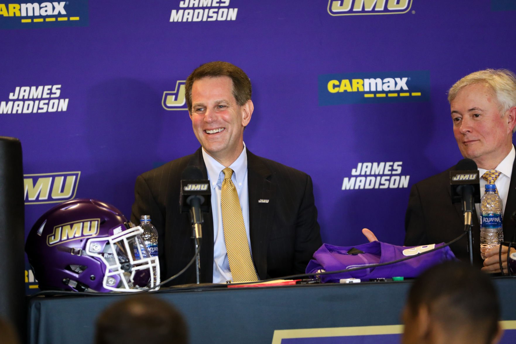 JMU Athletics Introduces Curt Cignetti As Head Coach For JMU Football ...