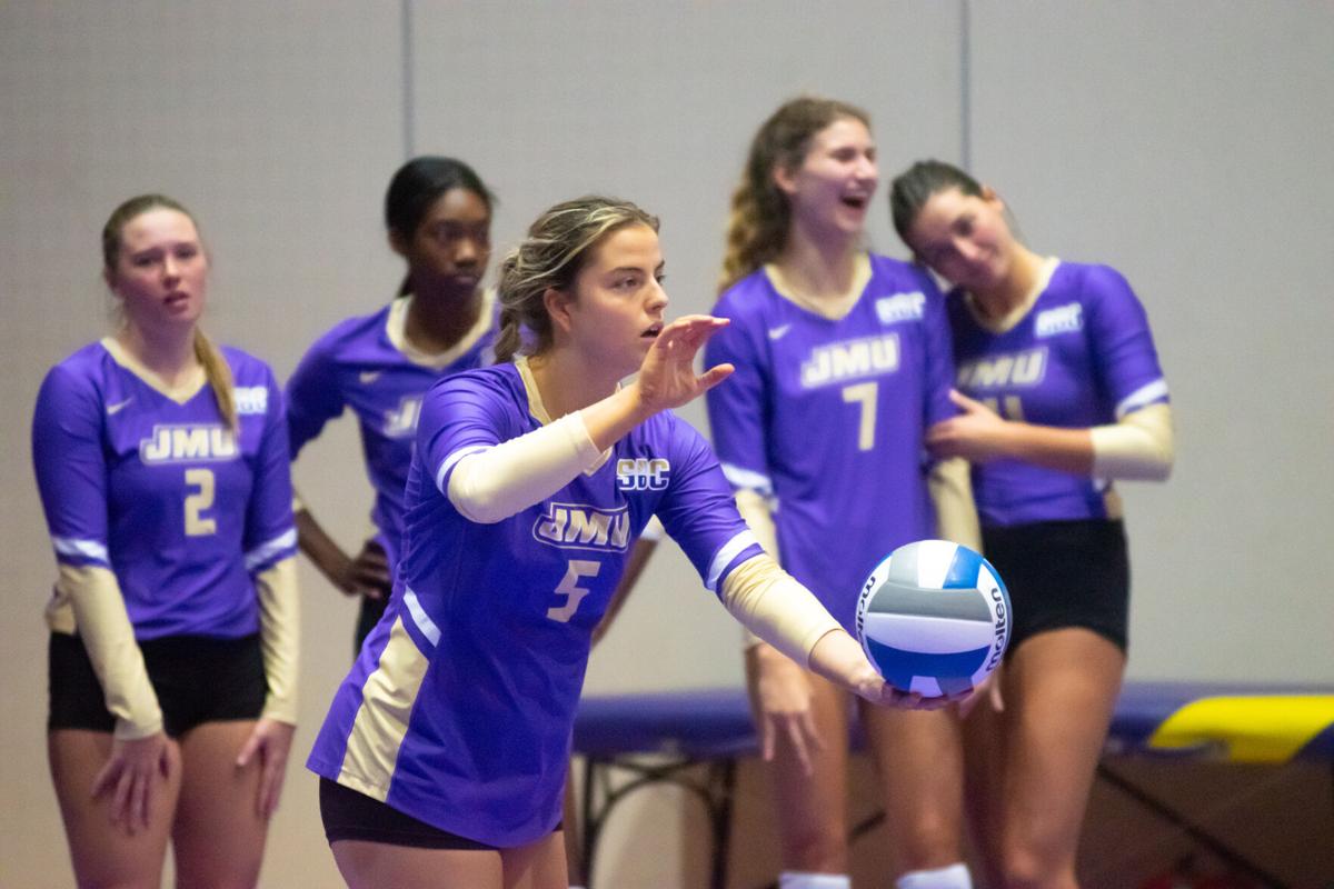 Young JMU volleyball players step into larger role along back line, Sports