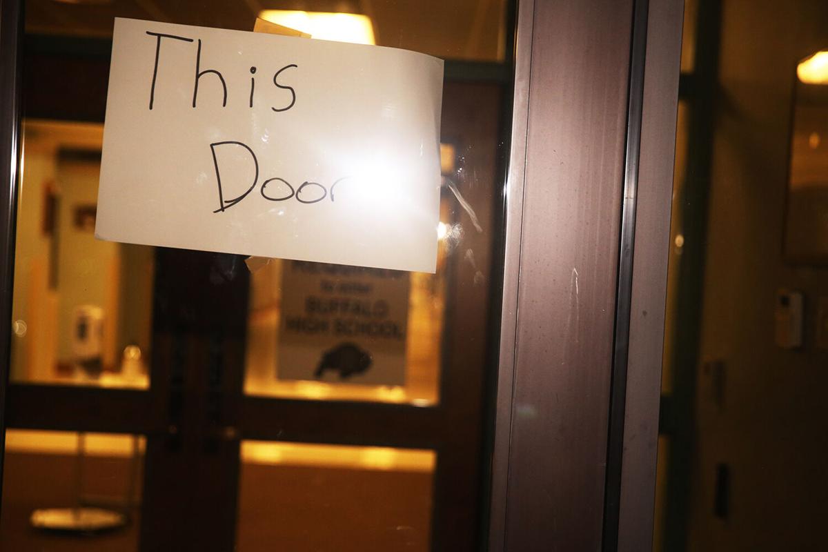 FBLA hosted their annual haunted house outside this year