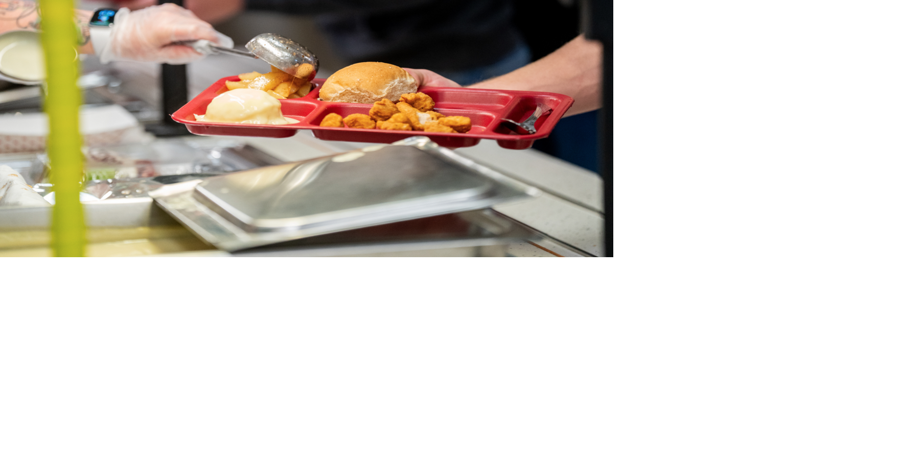 Funding school food services a priority for finance committee