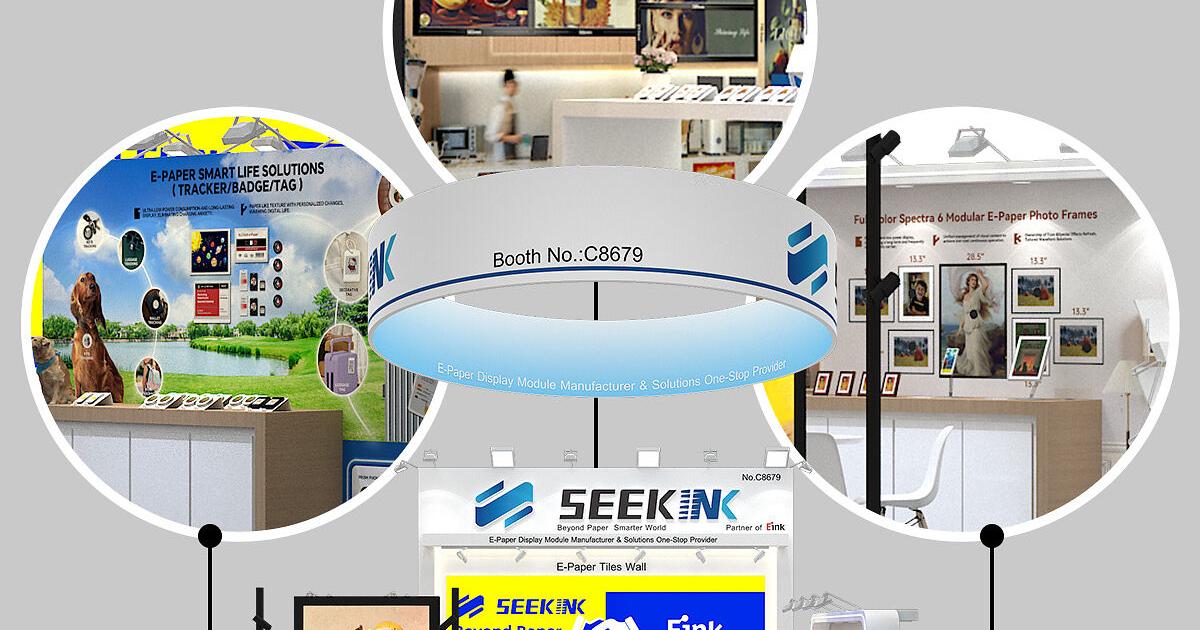 SEEKINK Unveils Full Product Portfolio of E-Paper Solutions at Infocomm 2026, Powering Commercial, Workplace, Consumer Electronics, Smarter Transit Applications