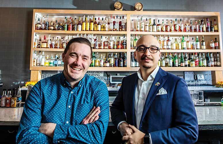 At the table / Dan Hagen & Jake Strawser Food + Drink