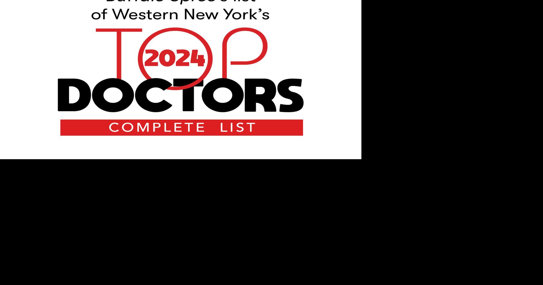 Top Doctors in WNY 2024 Complete List Top Doctors