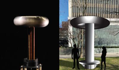 Tesla sculpture proposal