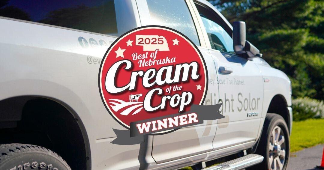Everlight Solar Nebraska Cream of the Crop's Best Solar Provider for 2025