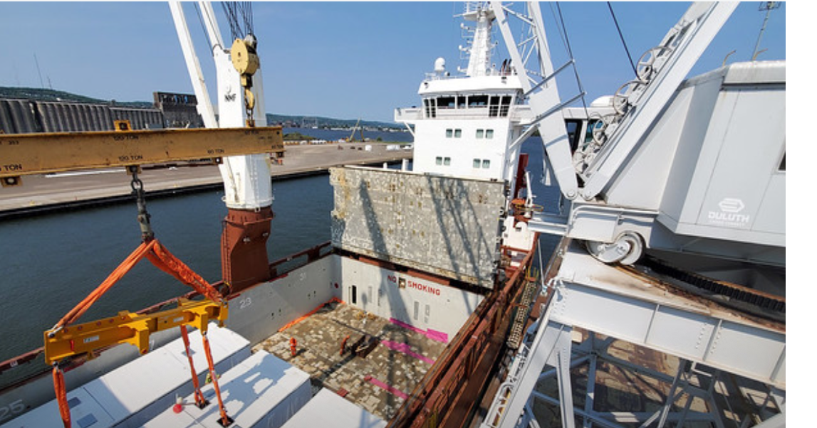 U.S. grain shipments up 39% through the Seaway