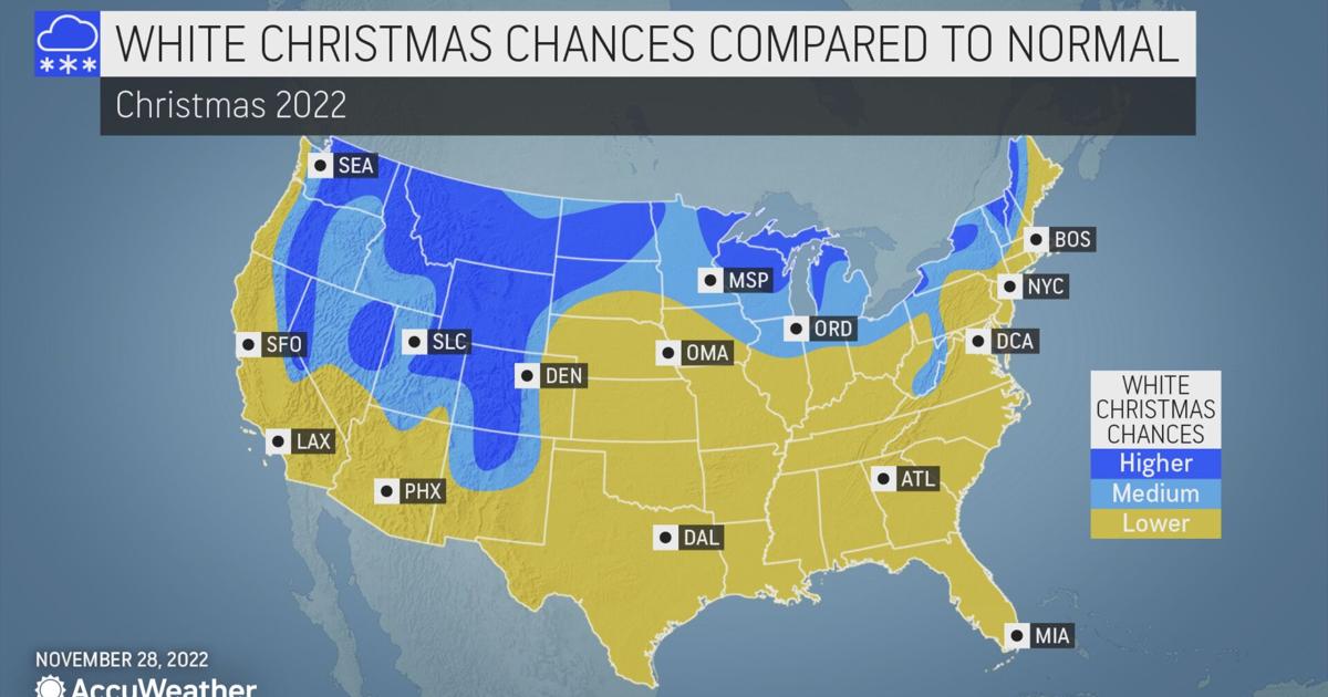Chances Of A White Christmas 2025